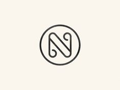 N monogram #logo #lettering