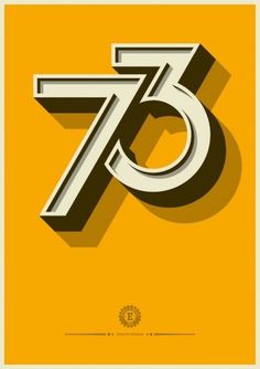 Brief / Relief #yellow #design #illustration #poster #numbers #type #typography