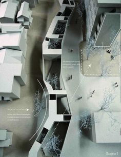a f a s i a: Yuki Ito #models #void #solid #architecture #urbanism