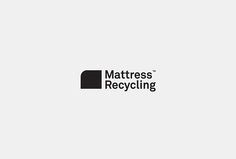 Mattress Recycling by Brief #logo #logotype #typography