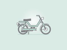 Moped #icon #picto #illustration