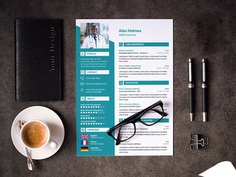 Free Doctor Resume Template with Cover Letter