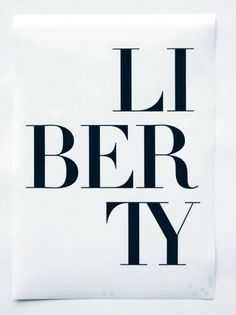 All Things Stylish #liberty #typography