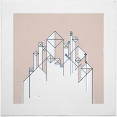 #345 For here we have no lasting city, but we seek the city that is to come. – A new minimal geometric composition each day