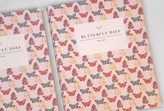 Butterfly days mariadiamantes #butterflies #pattern #design #book #illustration #editorial
