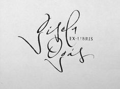 Graphic-ExchanGE - a selection of graphic projects #calligraphy #typography