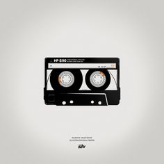 Icons, by Silence Television #inspiration #creative #cassette #design #graphic #illustration #music