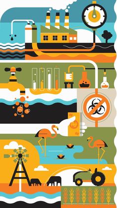 Wired-Environment #illustration #design #graphic