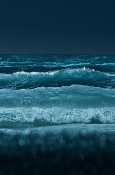 Pinned by #photography #blue #bokeh #sea #splash #storm #beauty #freedom