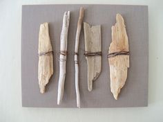 Driftwood Thrift Fabric Root assemblageExample of by amylgieschen #driftwood #etsy #art