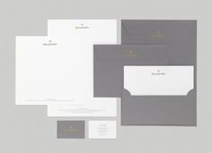 Construct — Recent Projects Special | September Industry #gold #stationery #stamping #foil #grey