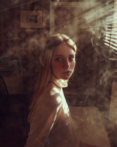 Ethereal and Atmospheric Female Portrait Photography by Alessio Albi