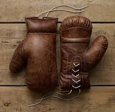 Vintage Leather Boxing Gloves #tech #gadget #ideas #gift #cool