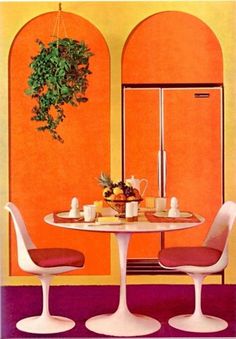 WANKEN - The Blog of Shelby White » The Interiors of Mid-Century Modern #interior #modern #chair #design #vintage #table #midcentury