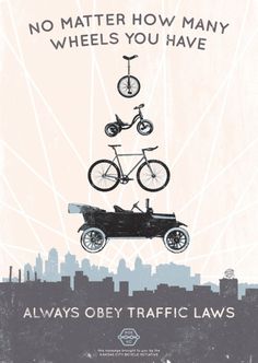 Kansas City Bicycle Initiative Poster
