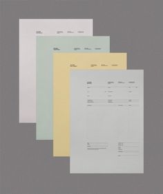 Crosby #letterhead #pastel #stationery #formal #official