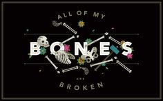 The Desktop Wallpaper Project featuring Dan Christofferson #illustration #skeleton #bones