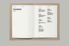 This is Real Art. — Privacy International Prospectus #print #editorial