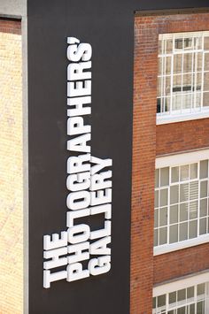 North_Photographers_Gallery_02 #signage #typography
