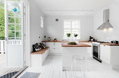 The Design Chaser: Wooden Flooring | Three Ways #interior #design #decor #kitchen #deco #decoration