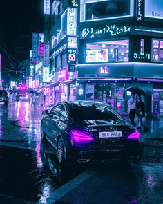 Cyberpunk, Neon and Futuristic Street Photos of Seoul by Steve Roe