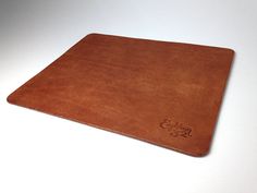 Mouse Pad Tan Veg Tan Leather Eighteen32 by Eighteen32 on Etsy #tan #mouse #eighteen32 #leather #veg #pad