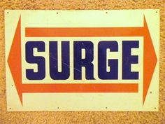 Draplin Design Co. #logo #retro #vintage #surge
