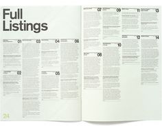 Purpose » Simon Beattie – Shortlist Catalogue 3 #grid #purpose #typography