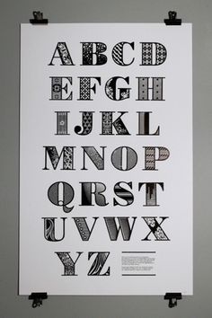 grain edit · Jonny Holmes / Bodoni #woodblock #letterpress #typography