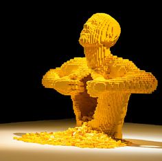 Art of the Brick: Nathan Sawayas LEGO Solo Show in New York #sculpture #lego #art