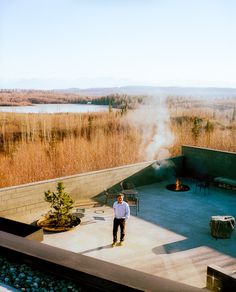 CJWHO ™ (View Masters in Alaska by KAMIL BIALOUS A house...) #design #landscape #architecture #alaksa #cabin