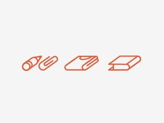 Dribbble - Service Icons by John Choura Jr. #supply #books #icons #apparel