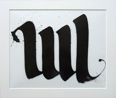 LUL « PICDIT #calligraphy #type #black #lul