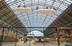 CJWHO ™ #trainstation #cloud #installation #london #design #photography #architecture #art #love