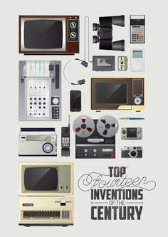 Inventions #inventions #electronics #of #top #the #illustration #century #fourteen