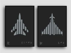 Tornado and Typhoon available on Kickstarter til 4th May 2014 Metallic silver on tank-like paper #graphicdesign #aircraft #kickstarter #typography