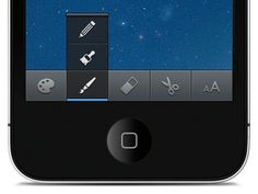 Push-up-menu #iphone #interface