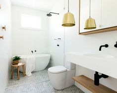 Scandinavian Bathroom Design Ideas, Remodels & Photos