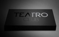 TEATRO CLUB #logotype #branding #business #stationary #card #design #graphic #brand #identity #logo #cards