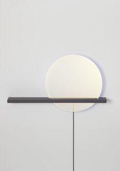 Lucent Mirror - Shelf - Studio WM. #mirror #design #light #product
