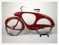 Benjamin Bowden – Futuristic Spacelander Bicycle / Aqua-Velvet #retro #bike