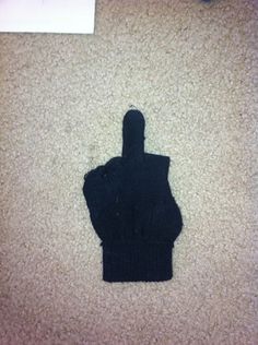 Flickr: Your Photostream #glove #punk #fuck #flick #off #you #grunge #finger #disorder #dark #middle #humor
