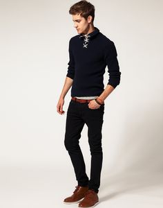 tumblr_lugjkfwXPR1qd5kguo1_1280.jpg (870×1110) #jeans #skinny #sweater