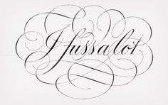 Remembering Doyald Young: idsgn (a design blog) #calligraphy #lettering #typography