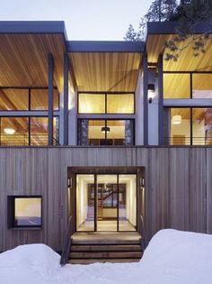 WANKEN - The Blog of Shelby White » Sugar Bowl Residence #interior #modern #design #wood #architecture #residence