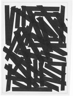 Marc Nagtzaam | PICDIT #black #drawing #art #tapedesign