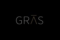 Gras & Groves-Raines Architects by Graphical House #logotype #typography