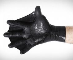 For The Furries Slimies: Webbed Gloves - Geekologie #glove #webbed