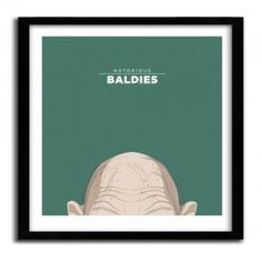 Notorious Baldie GOLLUM by Mr Peruca #print