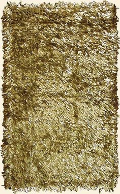 gold #shag #rug #metallic #gold